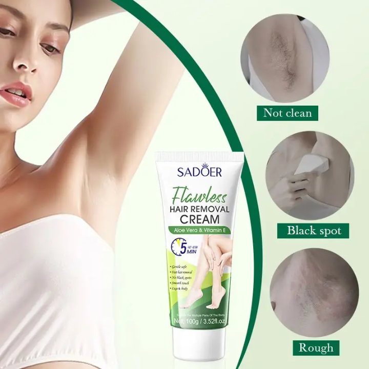 Crème Dépilatoire – Résultat Rapide & Peau Douce