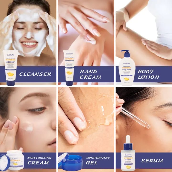 Gamme de soins Hydrante Anti-age vitamine E