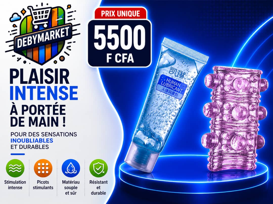Pack Duo Lubrifiant+ Anneau pénien