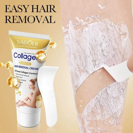 Crème Dépilatoire à base – Résultat Rapide & Peau Douce