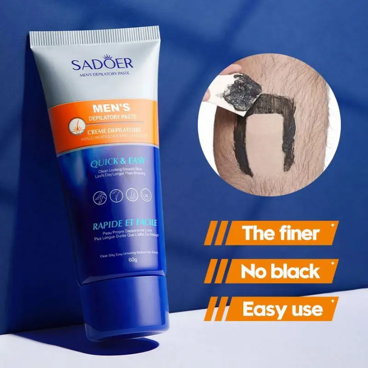 Crème Dépilatoire Homme– Résultat Rapide & Peau Douce