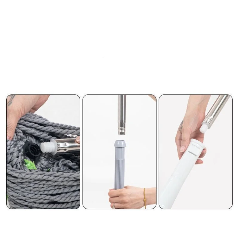 Serpillière Rotative  Microfibre – Nettoyage Facile & Efficace