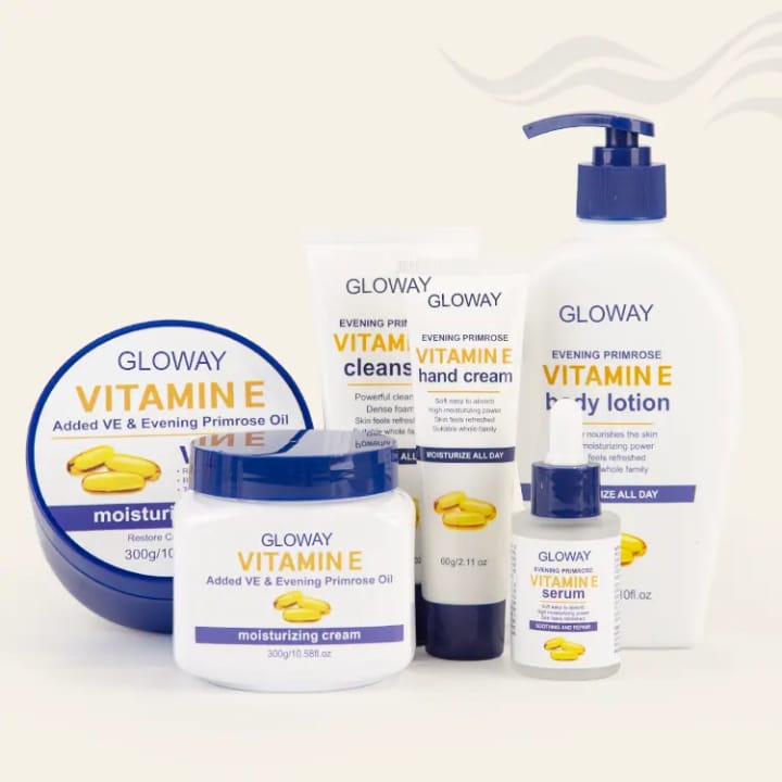 Gamme de soins Hydrante Anti- age à base de Vitamine E